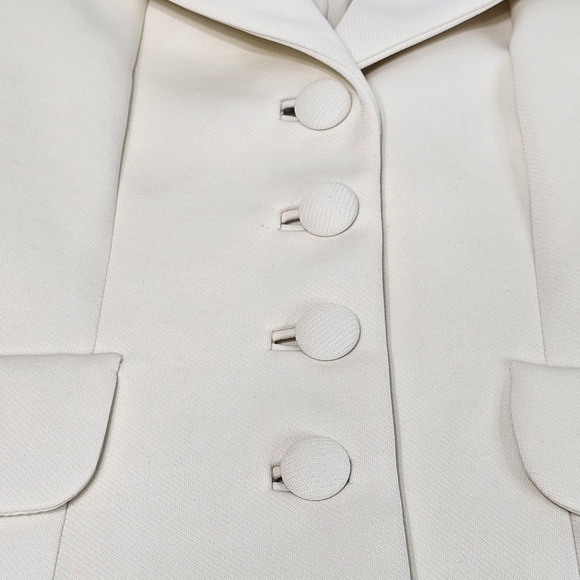 Vintage 70's Lilli Ann Butter Yellow Jacket Blazer  Sz Small France - Picture 10 of 15